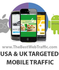 USA UK Canada Targeted Mobile Traffic